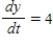 ​Assume that x and y are differentiable functions of t.Find   given that   ,   ,and   ​   ​ A)  ​-1.33 B)  ​1.5 C)  ​6 D)  ​-8 E)  ​2.67