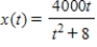 ​Medication.The number of milligrams x of a medication in the bloodstream t hours after a dose is taken can be modeled by     Find the t-value at which x is maximum.Round your answer to two decimal places. ​ A)  ​0 hours B)  ​2.83 hours C)  ​707.11 hours D)  ​4.83 hours E)  ​6.91 hours