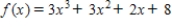 ​Find the points of inflection and discuss the concavity of the function. ​​ ​   ​ A)  ​inflection point at   ; concave downward on   ; concave upward on   B)  ​inflection point at   ; concave upward on   ; concave downward on   C)  ​​inflection point at   ; concave downward on   ; concave upward on   D)  ​inflection point at   ; concave upward on   ; concave downward on   E)  ​none of the above