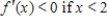 ​Sketch a graph of a function f having the following characteristics. ​ ​           ​ A)  ​   B)  ​   C)  ​ ​   D)  ​   E)  ​  