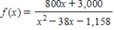 Analytically determine the location(s) of any vertical asymptote(s) . ​ ​   ​ A)  ​   B)  ​   C)  ​   ,   D)  ​   E)  ​no vertical asymptotes