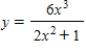 ​Find any horizontal asymptotes for the given function. ​ ​   ​ A)  ​   B)  ​   C)  ​   D)  ​   E)  ​no horizontal asymptotes