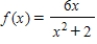 Match the function   with one of the following graphs. ​ A)  ​   B)  ​   C)  ​   D)  ​   E)  ​  