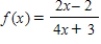 ​For the function   ,use a graphing utility to complete the table and estimate the limit as x approaches infinity. ​ ​   A)  ​2 B)  ​0.5 C)  ​1.5 D)  ​3 E)  ​1