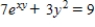 ​Use implicit differentiation to find   ​   ​ A)  ​   B)  ​   C)  ​   D)  ​   E)  ​  