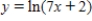 ​Find the derivative of the following function. ​   ​ A)  ​   B)  ​   C)  ​   D)  ​   E)  ​  