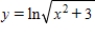 ​Find the derivative of the function   ​ A)  ​   B)  ​   C)  ​   D)  ​   E)  ​  