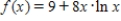 ​Find the second derivative of the function   ​ A)  ​   B)  ​   C)  ​   D)  ​   E)  ​  