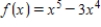 ​Find the third derivative of the function   ​ A)  ​   B)  ​   C)  ​   D)  ​   E)  ​  