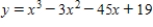 ​For the given function,find the relative minima. ​ ​   ​ A)  ​   B)  ​   C)  ​   D)  ​   E)  ​no relative minima