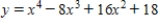​Find all relative minima of the given function. ​ ​   ​ A)  ​   B)  ​   C)  ​   D)  ​   E)  ​no relative maxima