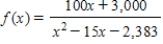 Analytically determine the location(s) of any horizontal asymptote(s) . ​ ​   ​ A)  ​   B)  ​   C)  ​   ,   D)  ​   E)  ​no horizontal asymptotes