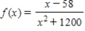 ​Analytically determine the location of any horizontal asymptotes. ​   ​ ​ A)  ​   B)  ​   C)  ​   D)  ​   E)  ​no horizontal asymptotes