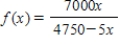 ​Use analytic methods to find the limit as   for the given function. ​ ​   ​ A)  -​1400 B)  ​950 C)  ​-950 D)  ​1400 E)  ​does not exist