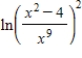 ​Use the properties of logarithms to expand   ​ A)  ​   B)  ​   C)  ​   D)  ​   E)  ​  