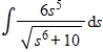 Find the indefinite integral of the following function and check the result by differentiation. ​   ​ A)    B)    C)    D)    E)   