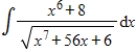 Use formal substitution to find the indefinite integral   ​ A)    B)    C)    D)    E)   