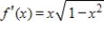 Find the equation of the function f whose graph passes through the point   and whose derivative is   ​ A)    B)    C)    D)    E)   