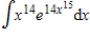 Evaluate the integral   ​ A)    B)    C)    D)    E)   