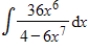 Find the indefinite integral. ​   ​ A)    B)    C)    D)    E)   