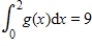 Use the values   and   to evaluate the definite integral   ​ A)  79 B)  -83 C)  0 D)  18 E)  -74