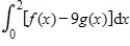 Use the values   and   to evaluate the definite integral   ​ A)  79 B)  -83 C)  0 D)  18 E)  -74