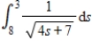 Evaluate the following definite integral. ​   ​ Use a graphing utility to check your answer. ​ A)    B)    C)    D)    E)   