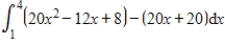Determine the graph whose area (the shaded region) is represented by the integral. ​   ​ A)  ​   B)  ​   C)  ​   D)  ​   E)  ​  