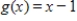 Set up the definite integral that gives the area of the region bounded by the graphs. ​     ​   ​ A)    B)    C)    D)    E)   