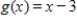 Set up the definite integral that gives the area of the region bounded by the graphs. ​     ​   ​ A)    B)    C)    D)    E)   