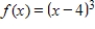Set up the definite integral that gives the area of the region bounded by the graphs. ​     ​   ​ A)    B)    C)    D)    E)   