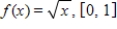 Use the Midpoint Rule with n = 4 to approximate the area of the following region.Round your answer to 3 decimal places. ​   ​   ​ A)  0.556 B)  0.436 C)  0.673 D)  0.268 E)  0.883