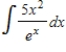 Find the indefinite integral.   ​. ​ A)  ​   B)  ​   C)    D)    E)  ​  