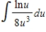 Find the indefinite integral. ​ ​   ​ A)  ​   B)  ​   C)  ​   D)  ​   E)  ​  