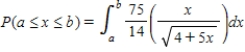 ​The probability of recall in an experiment is modeled by   ,   where x is the percent of recall.What is the probability of recalling between 50% and 80%? Round your answer to three decimal places. ​ A)  ​0.387 B)  ​0.221 C)  ​0.685 D)  ​0.173 E)  ​0.867