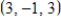 Find the the distance between the two points   and   ​ A)  1 unit B)  6 units C)    units D)  8 units E)  38 units