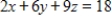 Find the intercepts of the plane given by   ​ A)  ​The x-intercept is   The y-intercept is   The z-intercept is   ​ B)  ​​The x-intercept is   The y-intercept is   The z-intercept is   ​​​ C)  ​​​The x-intercept is   The y-intercept is   The z-intercept is   ​​​ D)  ​​The x-intercept is   The y-intercept is   ​ The z-intercept is   ​​ E)  ​​The x-intercept is   The y-intercept is   The z-intercept is   ​​
