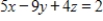 The two planes and are perpendicular? 