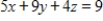 The two planes and are perpendicular? 