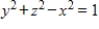 Describe the trace of the surface given by the function below   in the xz-plane. ​ A)  circle B)  parabola C)  line D)  ellipse (not circle)  E)  hyperbola