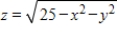 Sketch the level curves for the function below for the given c-values   ​   ​ A)  ​   B)  ​​   C)  ​   D)  ​   E)  ​  