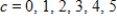 Sketch the level curves for the function below for the given c-values   ​   ​ A)  ​   ​ B)  ​ ​   C)  ​ ​   D)  ​ ​   E)  ​ ​  