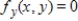 For   ,find all values of x and y such that   and   simultaneously. ​   ​ A)    B)  ​   C)  (0,0)  D)  Both A and C E)  Both A and B