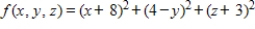 Find the critical points of the function   ,and,from the form of the function,determine whether a relative maximum or a relative minimum occurs at each point. ​ A)  relative minimum at   B)  relative maximum at   C)  relative minimum at   D)  relative maximum at   E)  no relative extrema