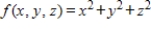 Use Lagrange multipliers to minimize the function   subject to the following constraint. ​   ​ Assume that x,y,and z are positive. ​ A)  ​4 B)  ​12 C)  ​8 D)  ​24 E)  ​36
