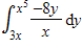 Evaluate the following integral. ​   ​ A)    B)    C)    D)    E)  none of the above