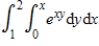 Use a symbolic integration utility to evaluate the double integral.Round your answer to four decimal places. ​   ​ ​ A)  8.1747 B)  9.1211 C)  6.2031 D)  7.8522 E)  9.4362