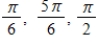 <strong>Solve the equation below for For some of the equations you should use the trigonometric identities listed in this section.Use the trace feature of a graphing utility to verify your results. </strong> A) B) C) D) E) 