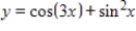 Find the derivative of the trigonometric function. ​   ​ A)    B)    C)    D)    E)   