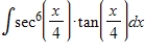 Find the indefinite integral. ​   ​ A)    B)    C)    D)    E)   